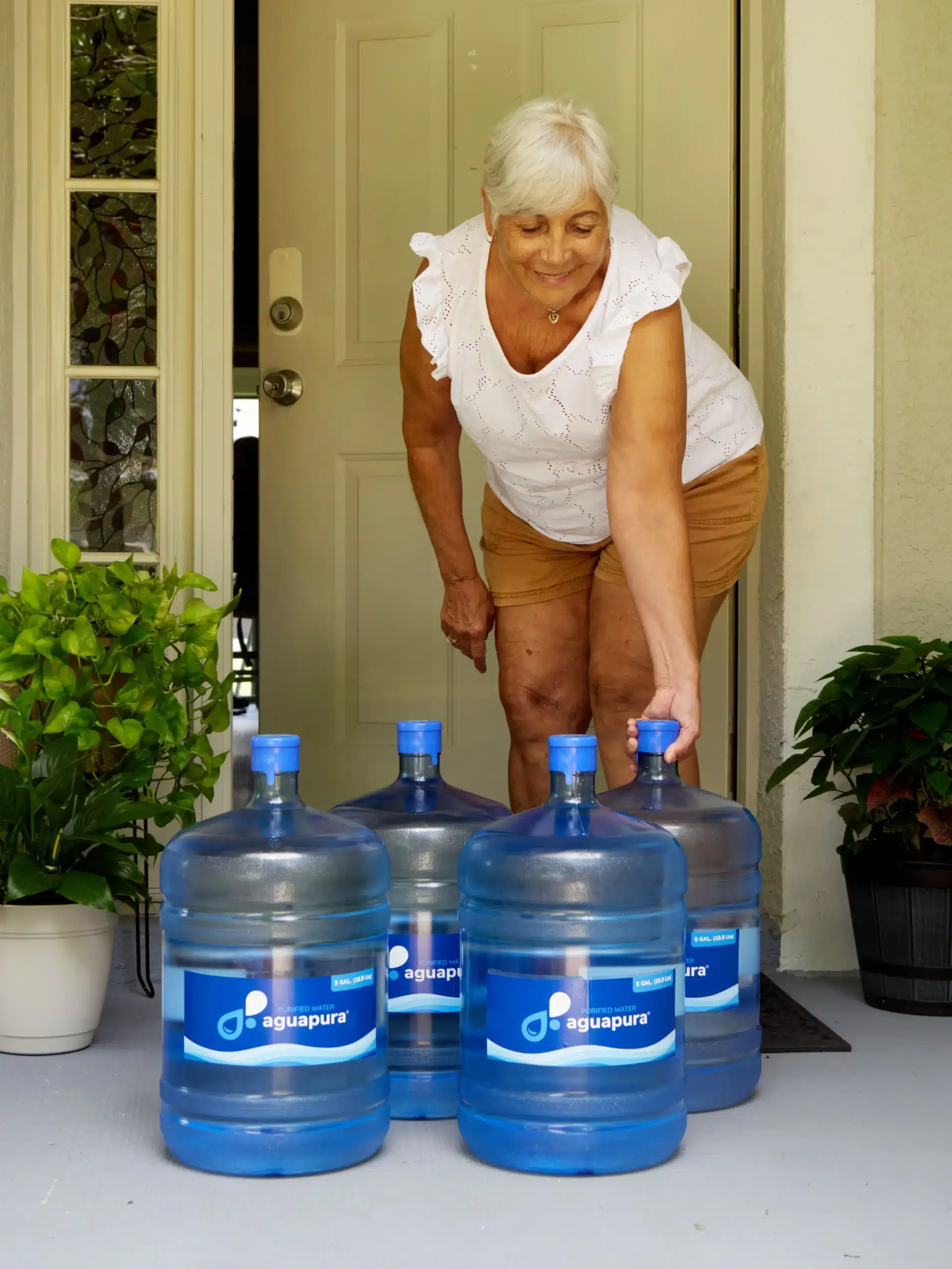 Water delivery to a Tampa home